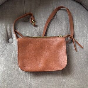 Madewell Brown Leather Belt Bag